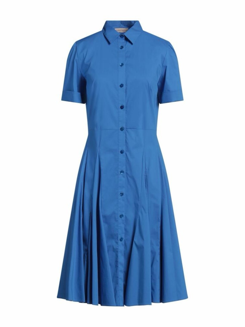 PUROTATTO Italian Blue midi dress Italy  42 US 6